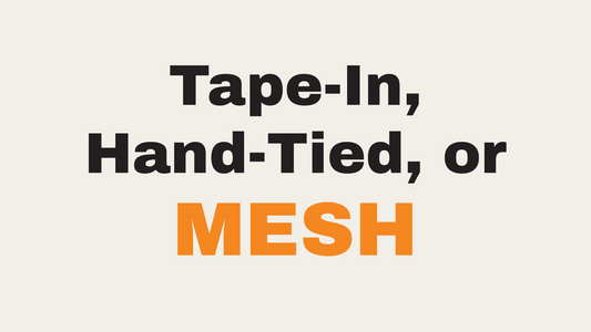 Hair Extensions in Westport, MA: Tape-In vs Hand-Tied vs Mesh at Lavish Hair Lounge, Westport MA.