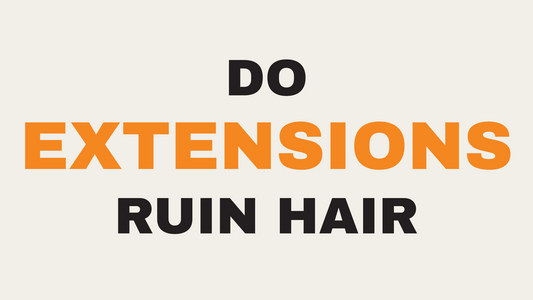 Hair extension damage prevention guide at Lavish Hair Lounge, Westport MA.