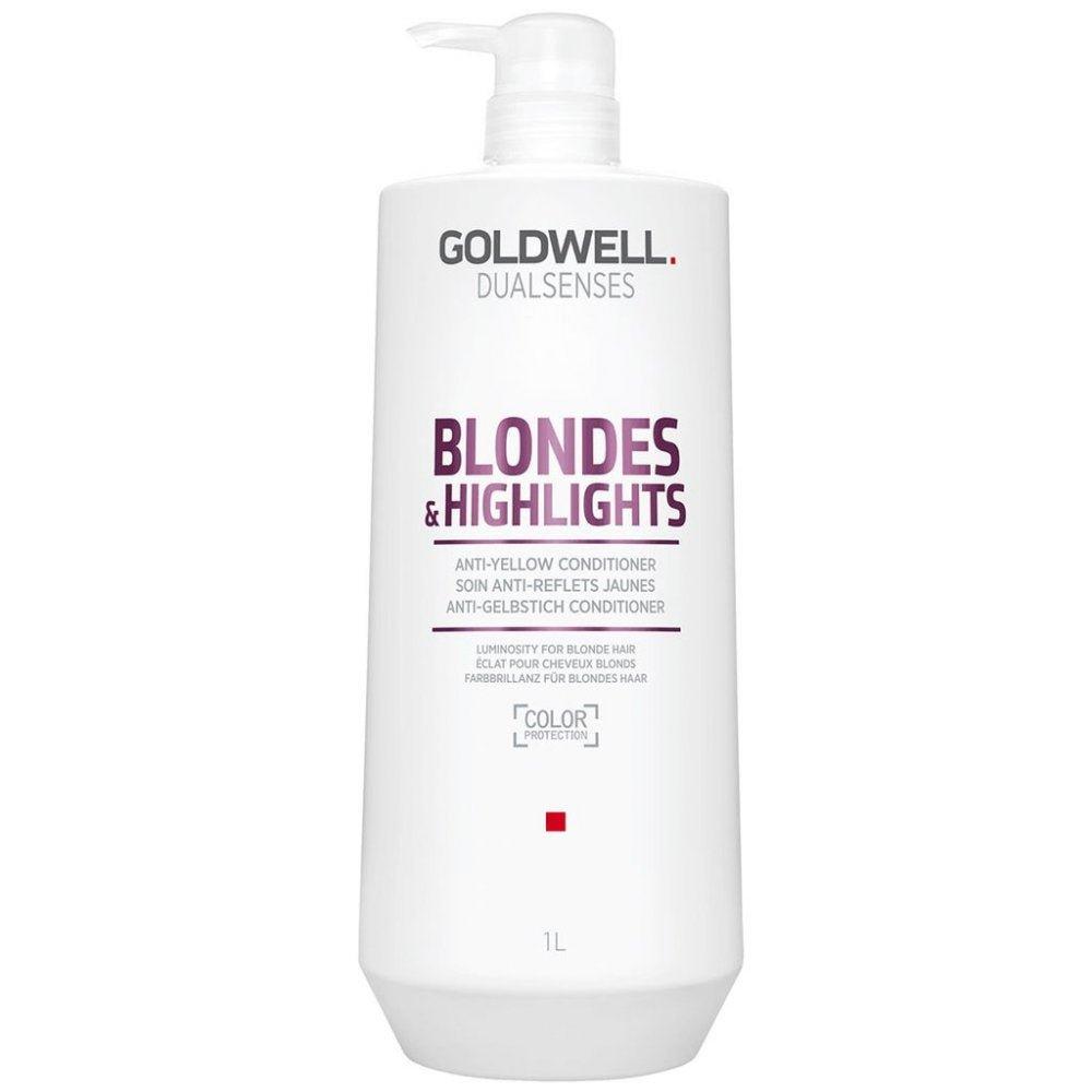 Goldwell DualSenses Blonde & Highlights Anti-Yellow Conditioner by Goldwell - Professional Hair Care