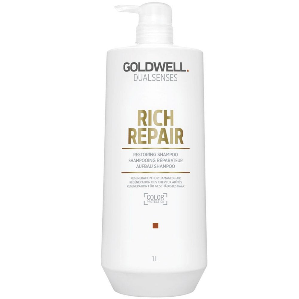 Goldwell DualSenses Rich Repair Restoring Shampoo by Goldwell - Professional Hair Care