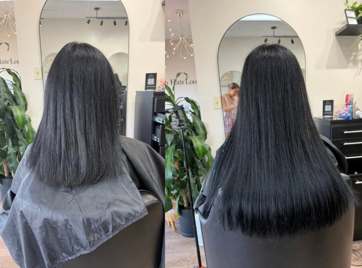 Finished hair color result at Lavish Hair Lounge, Westport MA