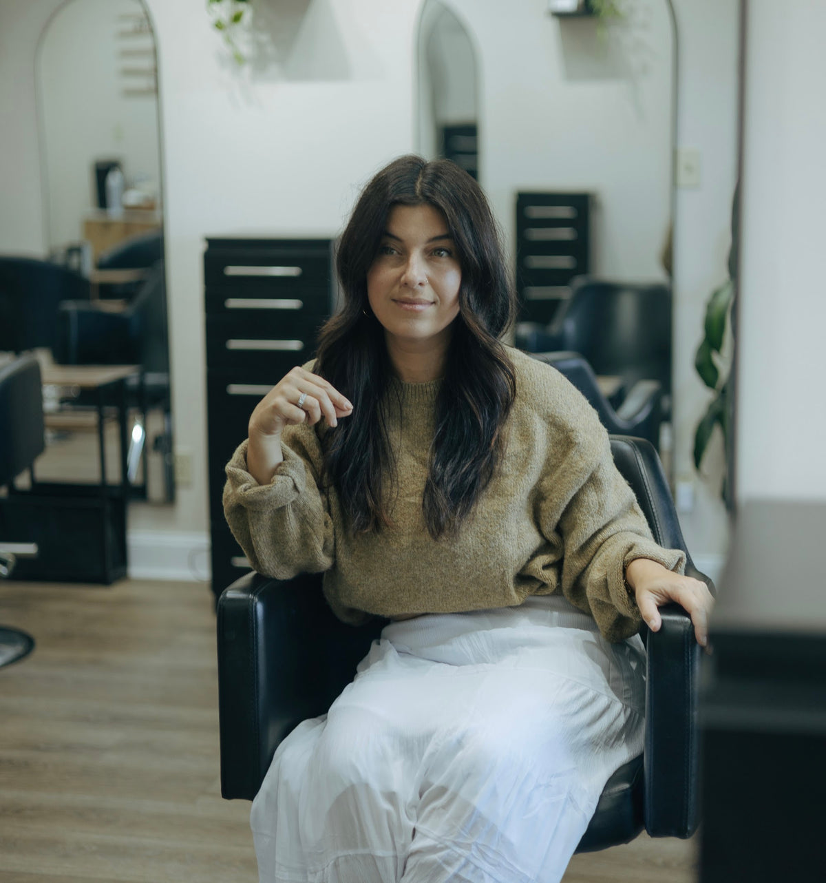 Melissa Stack, co-owner of Lavish Hair Lounge, Westport MA
